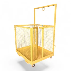 canastillo o jaula de seguridad para trabajos en altura certificado